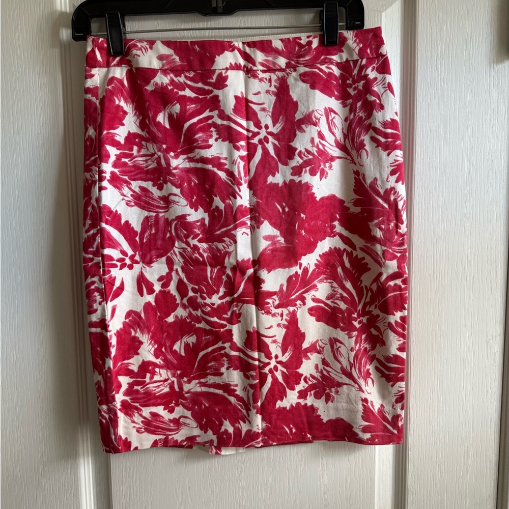 Floral Pencil Skirt